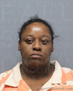 Mugshot of LATREKA MICHELLE JOHNSON booked in Falls County, Texas on June 11, 2026