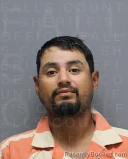 Mugshot of ALEJANDRO ESPINOZA-TREJO booked in Falls County, Texas on June 18, 2026