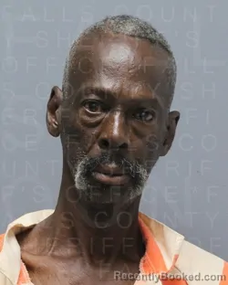 Mugshot of Curtis Wayne Harris booked in Falls County, Texas on August 8, 2026