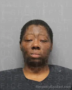 Mugshot of Sharetta Laury booked in Falls County, Texas on August 21, 2026
