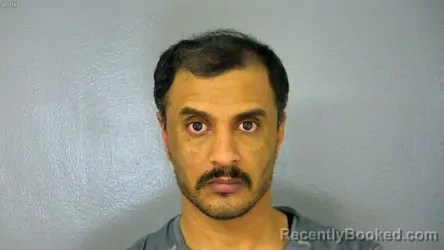 Mugshot of Akeed Ahmed Aziz booked in James City County, Virginia on August 20, 2026