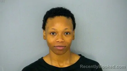 Mugshot of Damielle Elaine Brown booked in James City County, Virginia on September 11, 2026