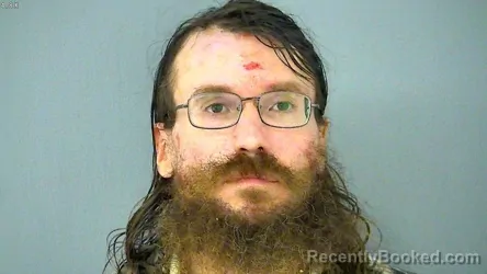 Mugshot of Ian Paul Coolridge booked in James City County, Virginia on September 9, 2026