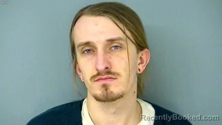 Mugshot of Joshua Phillip Childers booked in James City County, Virginia on August 17, 2026