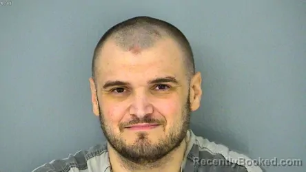 Mugshot of MATTHEW JOSEPH BAYNARD booked in James City County, Virginia on May 18, 2026