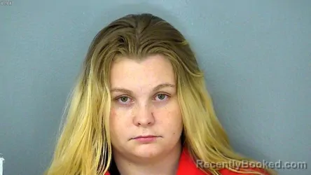 Mugshot of SAMANTHA RYANN NADEAU booked in James City County, Virginia on May 18, 2026