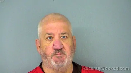 Mugshot of Todd Edward Cauble booked in James City County, Virginia on August 20, 2026