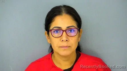 Mugshot of Tania Caridad Prather booked in James City County, Virginia on September 11, 2026