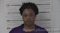 Mugshot of Loquita Marcell Thompson booked in Middlesex County, Virginia on May 3, 2026
