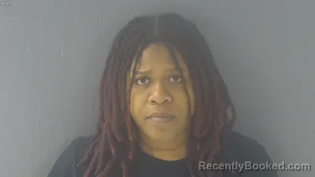 Mugshot of KENDERA LACHE WILLIAMS booked in New Kent County, Virginia on March 16, 2026