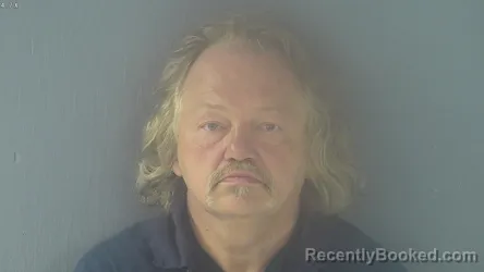 Mugshot of JAMES ELVAN CARLSON booked in New Kent County, Virginia on March 17, 2026