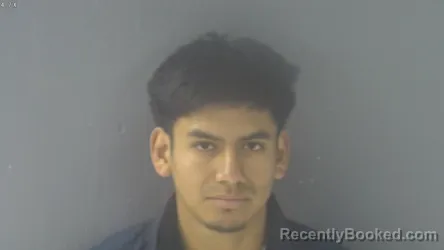 Mugshot of JUAN CARLOS SALAS PEREZ booked in New Kent County, Virginia on March 20, 2026