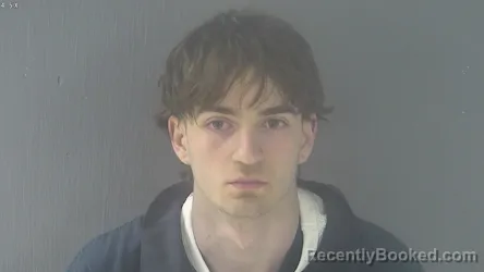 Mugshot of JORDAN KELLY SPRADLIN booked in New Kent County, Virginia on March 20, 2026