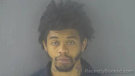 Mugshot of JAYANTE DAQUAN MEREDITH booked in New Kent County, Virginia on March 21, 2026