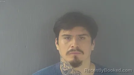 Mugshot of JAMES ENRIQUE PEREZ JR booked in New Kent County, Virginia on April 22, 2026