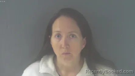 Mugshot of JESSICA MARIE CARTER booked in New Kent County, Virginia on April 23, 2026