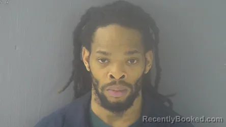 Mugshot of JAQUINNC ROBINSON JOHNSON booked in New Kent County, Virginia on April 24, 2026