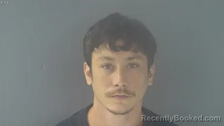Mugshot of LOGAN ANTHONY EVANS booked in New Kent County, Virginia on May 26, 2026