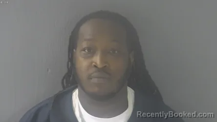 Mugshot of JUWAN LATRELL WHITE booked in New Kent County, Virginia on June 19, 2026