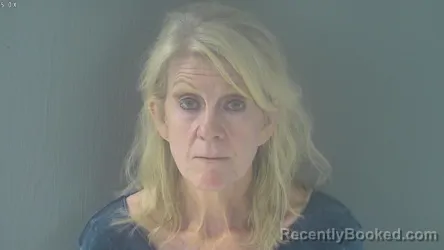 Mugshot of TIA SONNIE ANDREINI booked in New Kent County, Virginia on July 5, 2026