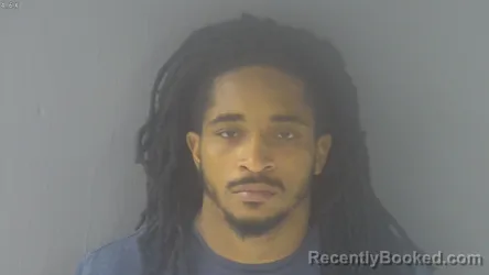 Mugshot of JAVON TYRECE RODRIQUEZ booked in New Kent County, Virginia on July 7, 2026