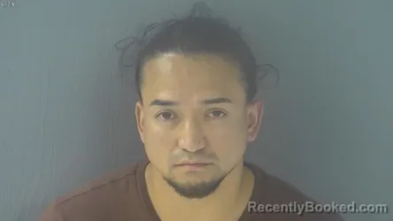 Mugshot of GUSTOVA ADOLFO ORELLANA LOPEZ booked in New Kent County, Virginia on July 12, 2026