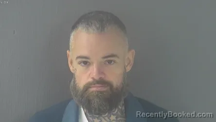 Mugshot of TERRY LYNN HUNTER JR booked in New Kent County, Virginia on July 17, 2026