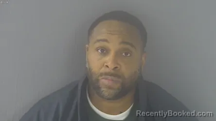 Mugshot of Tavaris Daniel Parrish booked in New Kent County, Virginia on August 21, 2026