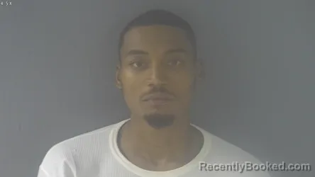 Mugshot of Travell Tyquan Shannon booked in New Kent County, Virginia on September 11, 2026