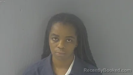 Mugshot of Paris Naichelle Francis booked in New Kent County, Virginia on September 25, 2026