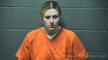 Mugshot of KATELYNN MARIE ANDREWS booked in Rappahannock County, Virginia on July 3, 2026