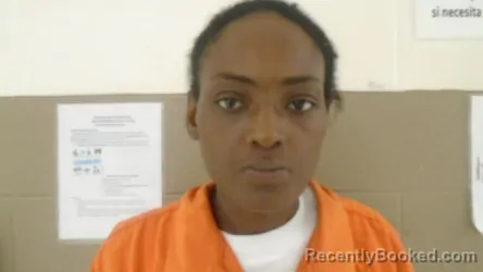 Mugshot of ANGEL NICOLE MAYFIELD booked in Richmond County, Virginia on April 26, 2026