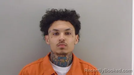 Mugshot of ANDRE JADEN ROBERTSON booked in Richmond County, Virginia on March 22, 2026