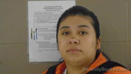 Mugshot of JASMIN AGUILAR RODRIGUEZ booked in Richmond County, Virginia on March 30, 2026