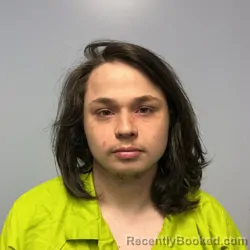 Mugshot of AARON MICHAEL BOMBER booked in Roanoke County, Virginia on April 4, 2026