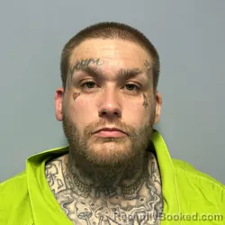 Mugshot of MICHAEL SKYLER ELLER booked in Roanoke County, Virginia on April 6, 2026