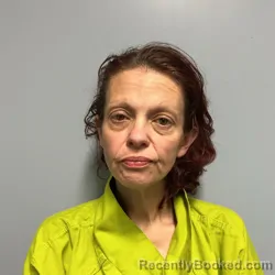 Mugshot of ALICIA LYNN LUCAS booked in Roanoke County, Virginia on April 15, 2026