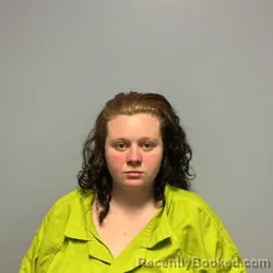 Mugshot of ARIANA MARIE THOMAS booked in Roanoke County, Virginia on April 20, 2026