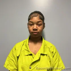 Mugshot of ARI KIAH TREVELLE booked in Roanoke County, Virginia on April 24, 2026