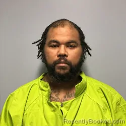 Mugshot of DERECK LORENZO WILSON booked in Roanoke County, Virginia on April 24, 2026