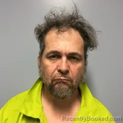 Mugshot of CHARLES STEVEN SIMMONS booked in Roanoke County, Virginia on April 26, 2026