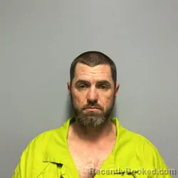 Mugshot of DAVID LEE SHELL booked in Roanoke County, Virginia on May 7, 2026
