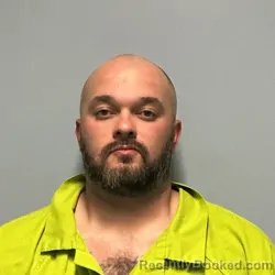 Mugshot of RYAN DOUGLAS CANTRELL booked in Roanoke County, Virginia on May 11, 2026