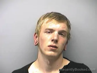 Mugshot of CALEB WESLEY BURCH booked in Roanoke County, Virginia on May 12, 2026