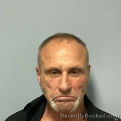 Mugshot of DAVID LEE GIBSON booked in Roanoke County, Virginia on May 12, 2026