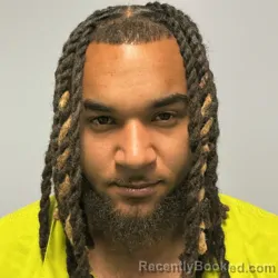 Mugshot of XAVIER JAMES GAITHER booked in Roanoke County, Virginia on June 2, 2026