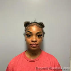 Mugshot of CAMILLE MARIE MACK booked in Roanoke County, Virginia on June 13, 2026