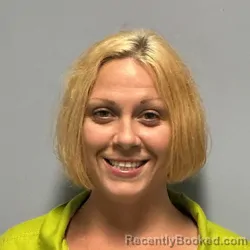 Mugshot of Crystal May Powell booked in Roanoke County, Virginia on June 23, 2026