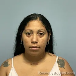 Mugshot of WUENDY YHONAIK MALPICA-FRANCO booked in Roanoke County, Virginia on June 26, 2026
