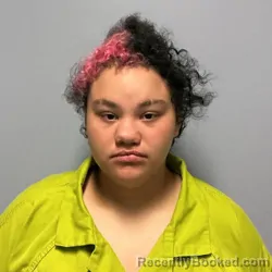 Mugshot of HEAVEN ELAYNE BENTON booked in Roanoke County, Virginia on June 27, 2026